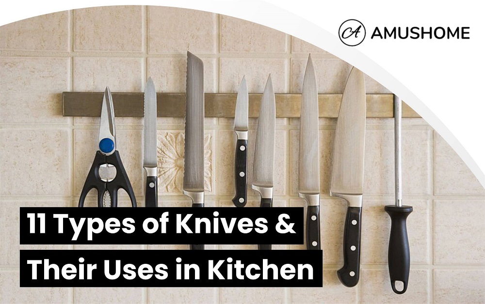 Bliv såret roman to 11 Types of Knives with Best Uses | Amushome